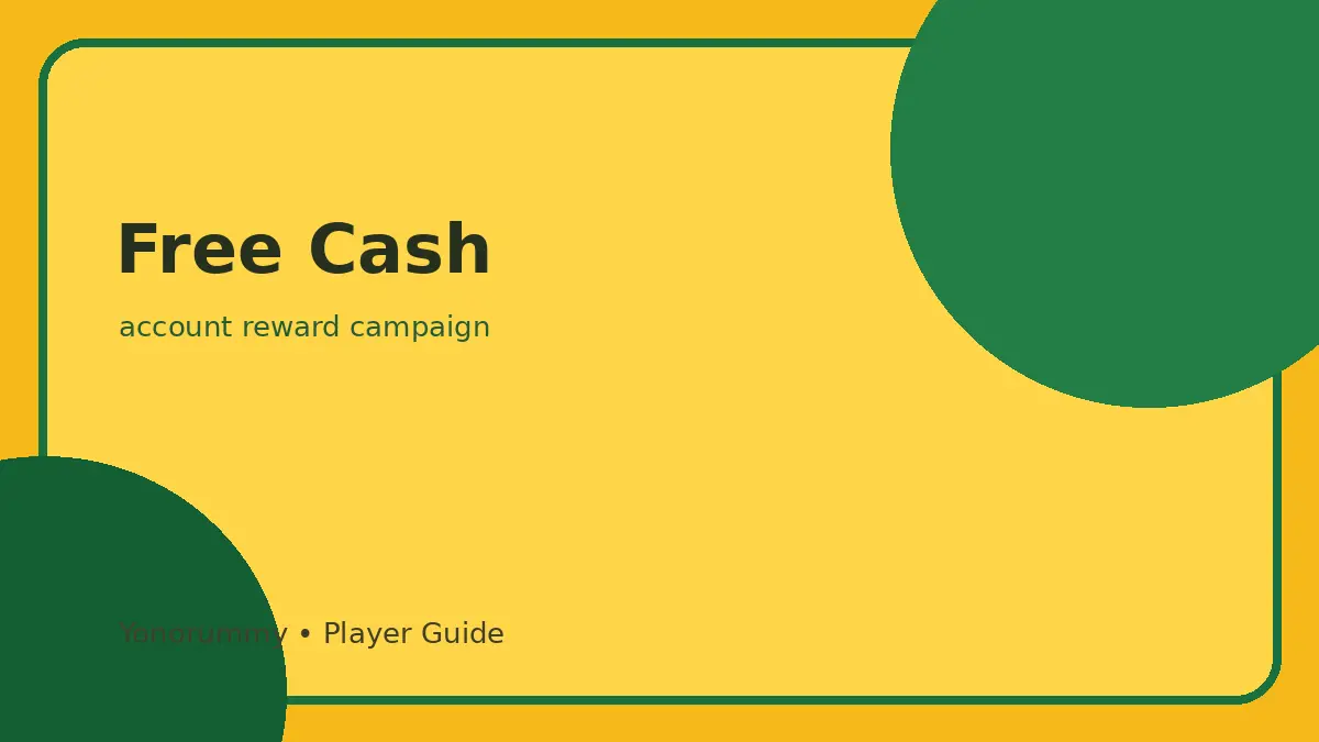 Free Cash Yonorummy guide