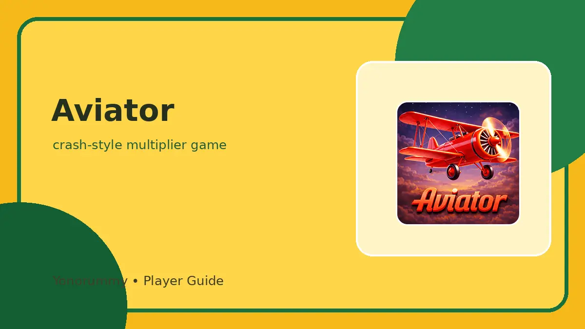 Aviator Yonorummy guide