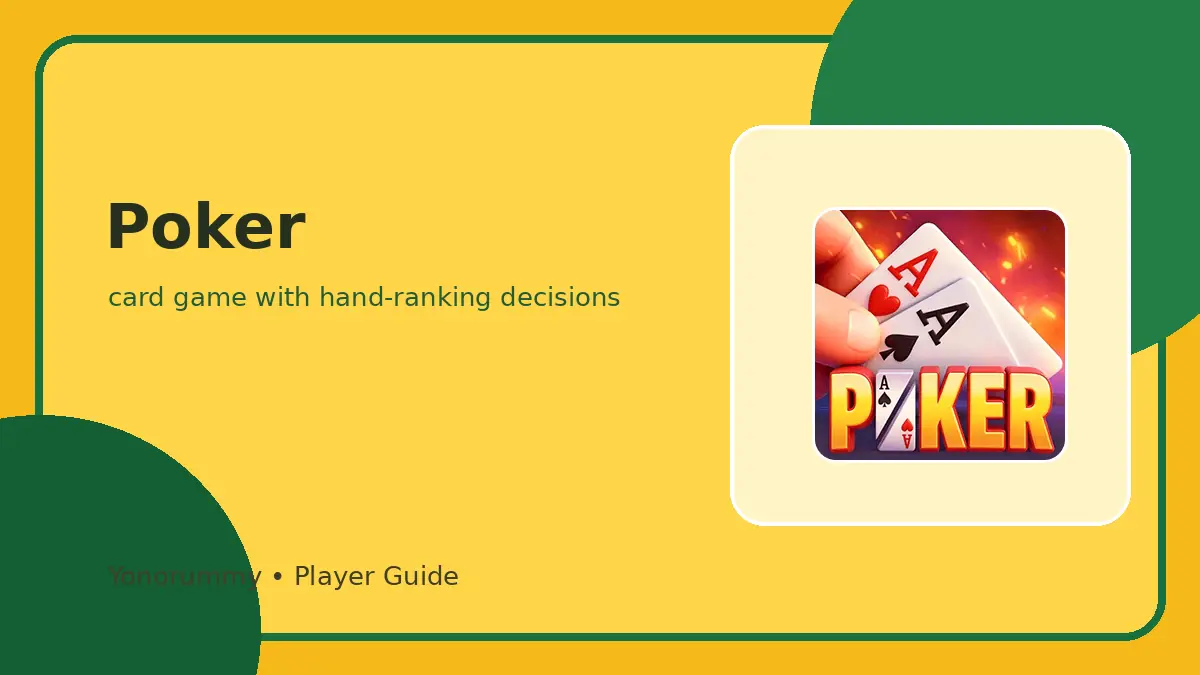 Poker Yonorummy guide
