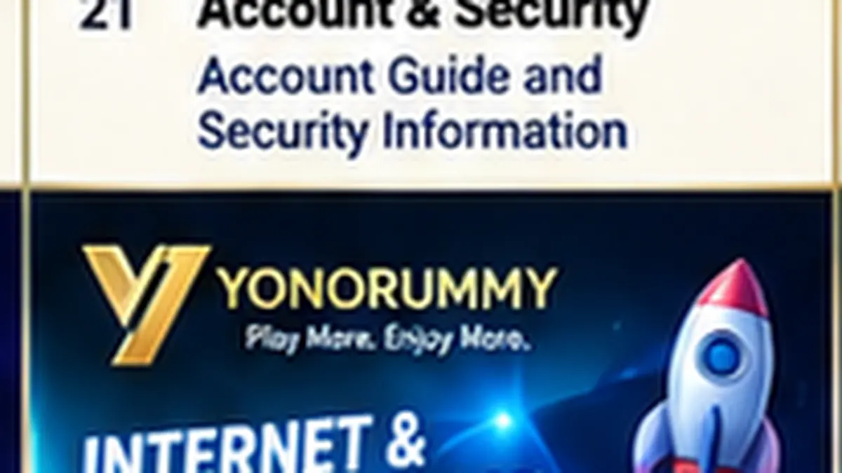 Yonorummy internet and performance guide with mobile connection illustration