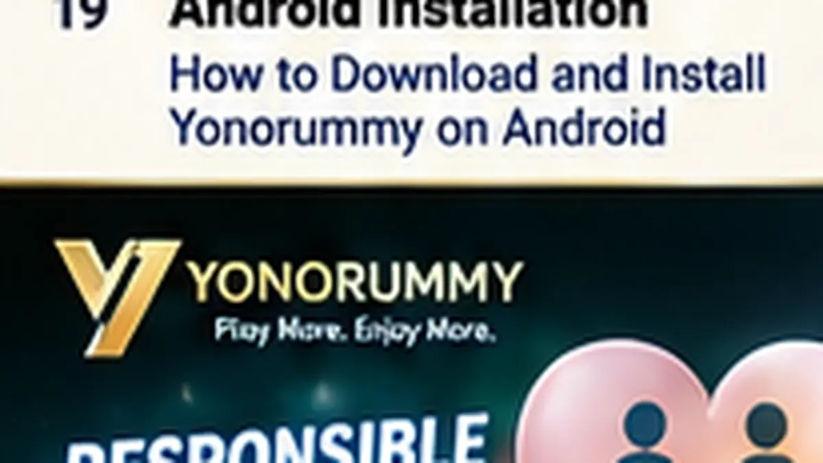 Yonorummy responsible play guide focused on entertainment and player limits