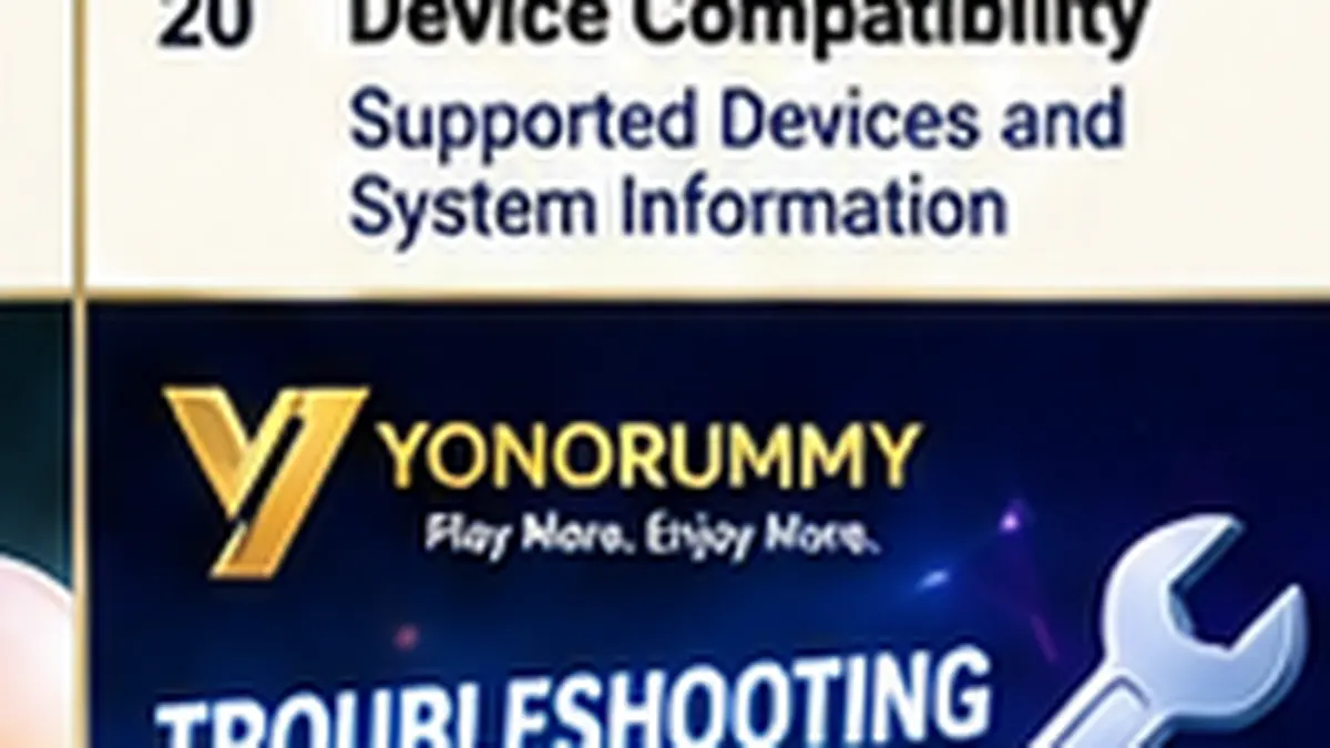 Yonorummy troubleshooting guide for common Android app issues